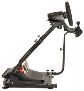 Conquer Racing Simulator Cockpit Driving Gaming Wheel Stand and Gear Shifter Mount