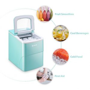 iSiLER Counter Top Ice Maker Machine