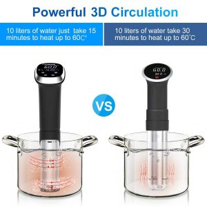 Anmade Wi-Fi Sous Vide 1000W Precision Cooker