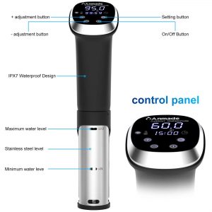 Anmade Wi-Fi Sous Vide 1000W Precision Cooker Immersion Circulator