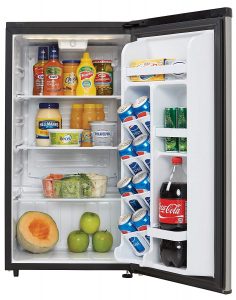 Danby DAR Contemporary Classic Compact All Refrigerator 3.3 cu ft interior