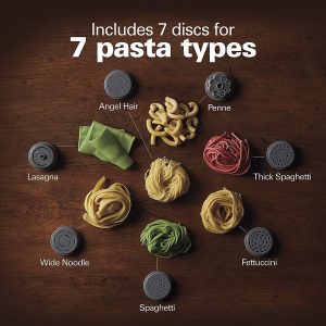 Hamilton Beach 86650 Noodle Pasta Maker 7 Discs
