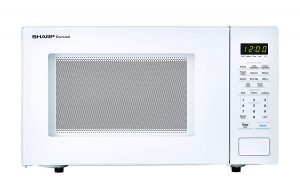SHARP ZSMC1131CW Carousel 1.1 Cu. Ft. 1000W Countertop Microwave Oven