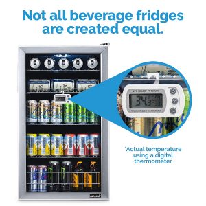 NewAir NBC126SS02 Beverage Refrigerator