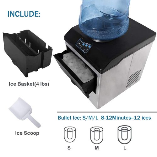 Northair 2 in 1 Ice Maker With Water Dispenser, 40lbs