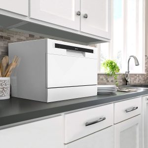 hOmeLabs Compact Portable Countertop Dishwasher