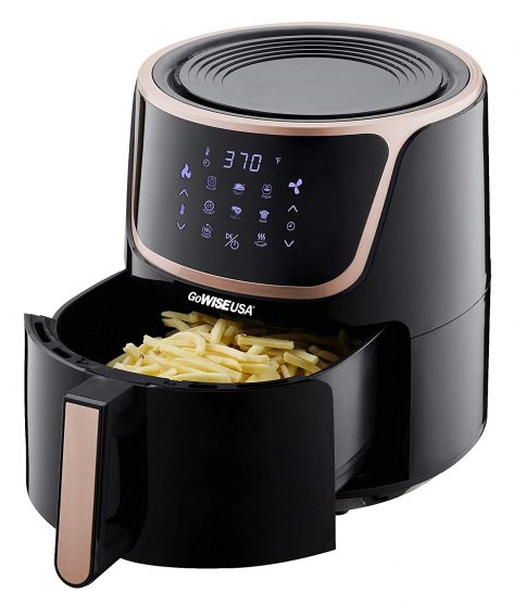 GoWISE USA GW22955 7-Quart Electric Air Fryer with Dehydrator