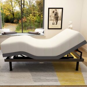 Milemont Adjustable Bed Base Frame Smart Electric Beds Foundation