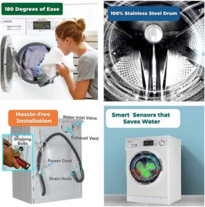Equator 4400 N Combination Washer Dryer with Portability Kit