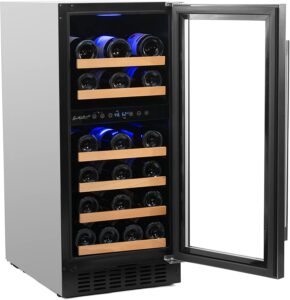 Smith Hanks 32 Bottle Under Counter Wine Fridge Rw88dr Review Just New Releases
