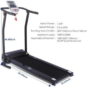 Kenchend Folding Treadmill