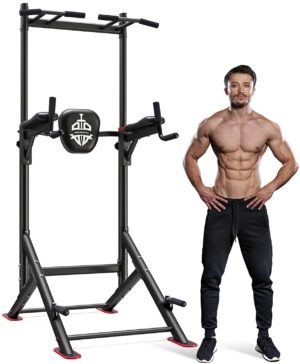 sportsroyals power tower pull up dip station