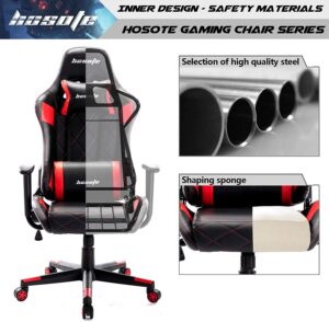 Hosote Gaming Chair High Back PU Leather Ergonomic
