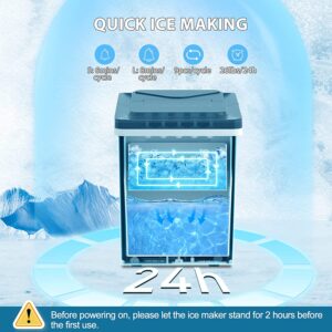 Signstek Ice Maker Machine Self-Cleaning Countertop Portable