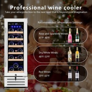 Velieta 12-inch Wine Cooler Refrigerator