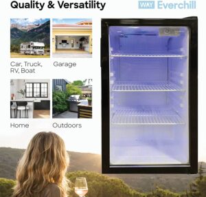 Way Everchill Wine Refrigerator, 3.2 Cubic Feet