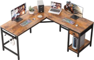 Furologee L Shaped Computer Office Desk