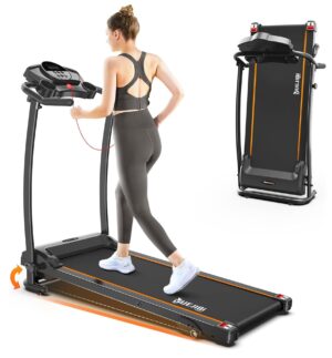 YUEJIQI Treadmill with Incline, 3.0HP Foldable Treadmill for Home Office